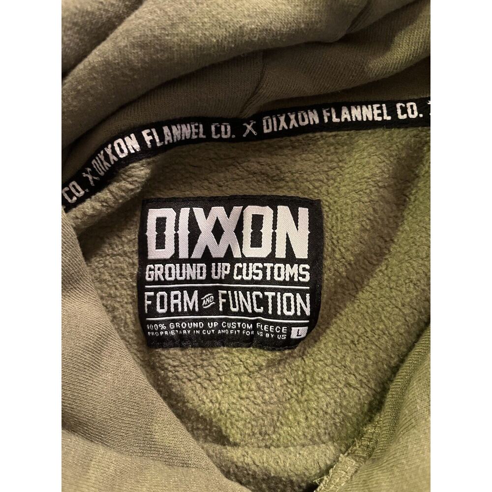 Dixxon Flannel Co Hoodie Mens 5XL Full Zip Sweatshirt Motorcycle Biker - Picture 9 of 12